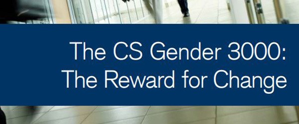 The CS Gender 3000: The Reward for Change